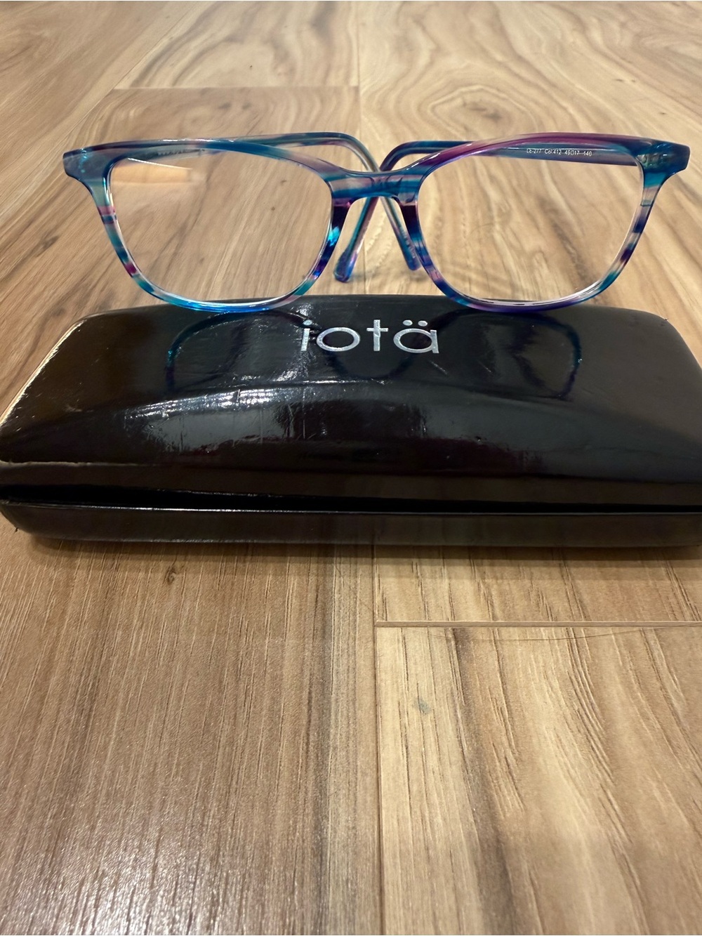 Kids Blue Purple Eye Glasses